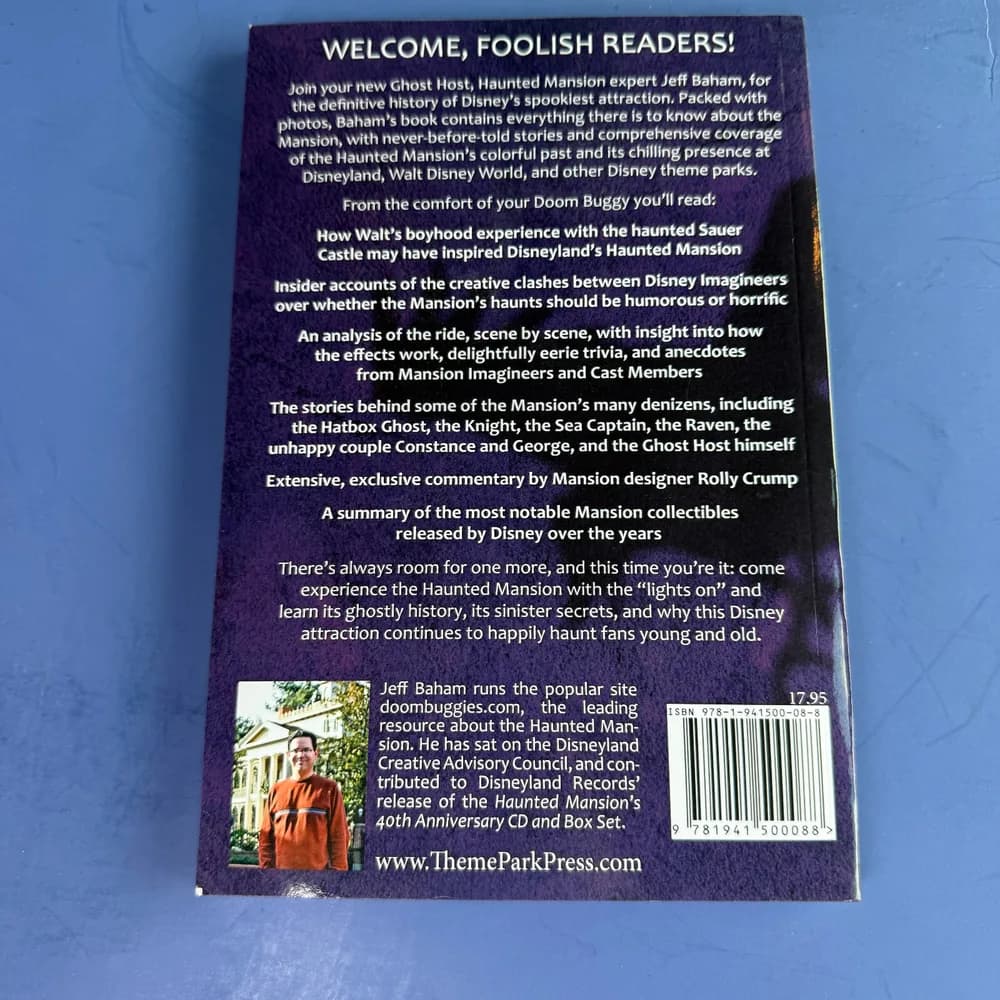 The Unauthorized Story OF Walt Disney's Haunted Mansion By Jeff Baham - Image 2
