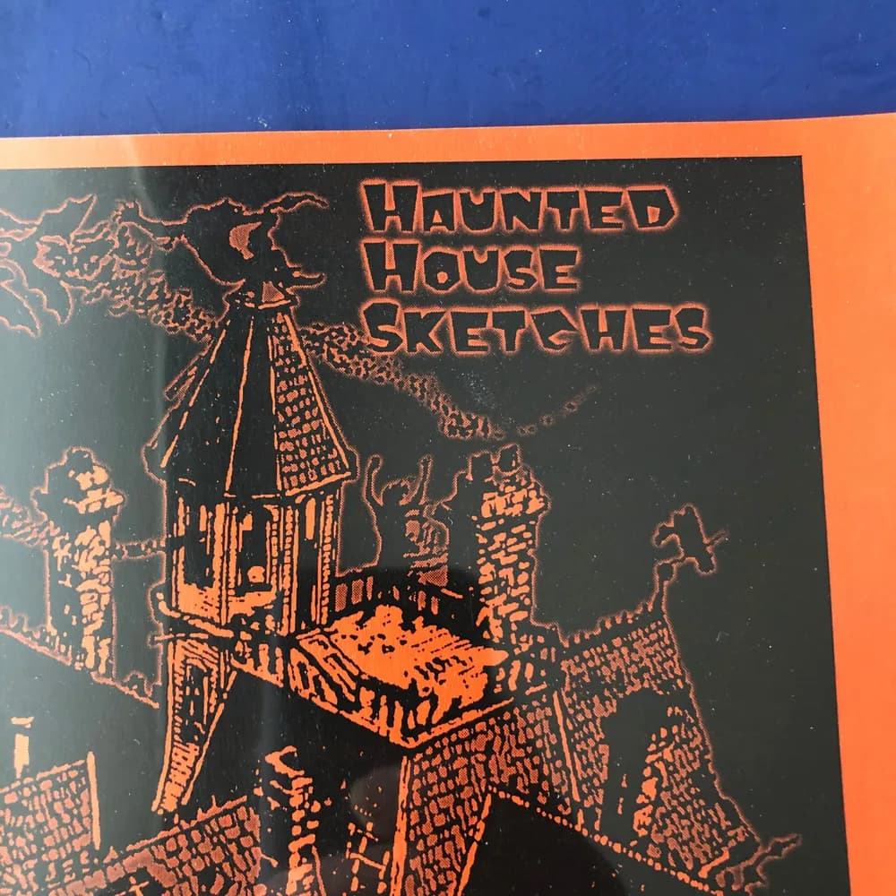 Haunted House Sketches By Tim Harkleroad Rare Book By Moonlighting Pub 1999 - Image 2