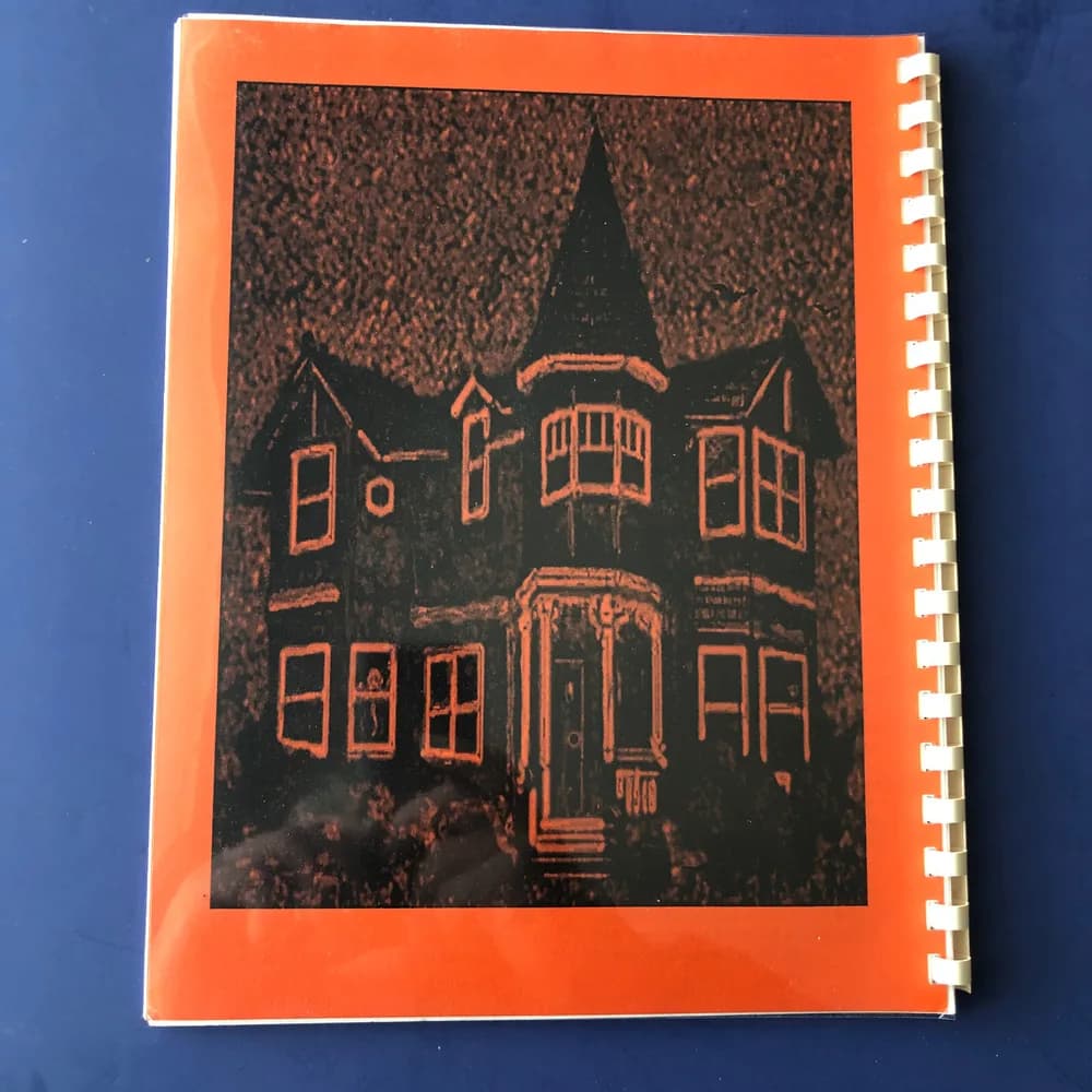 Haunted House Sketches By Tim Harkleroad Rare Book By Moonlighting Pub 1999 - Image 8