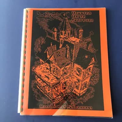 Haunted House Sketches By Tim Harkleroad Rare Book By Moonlighting Pub 1999