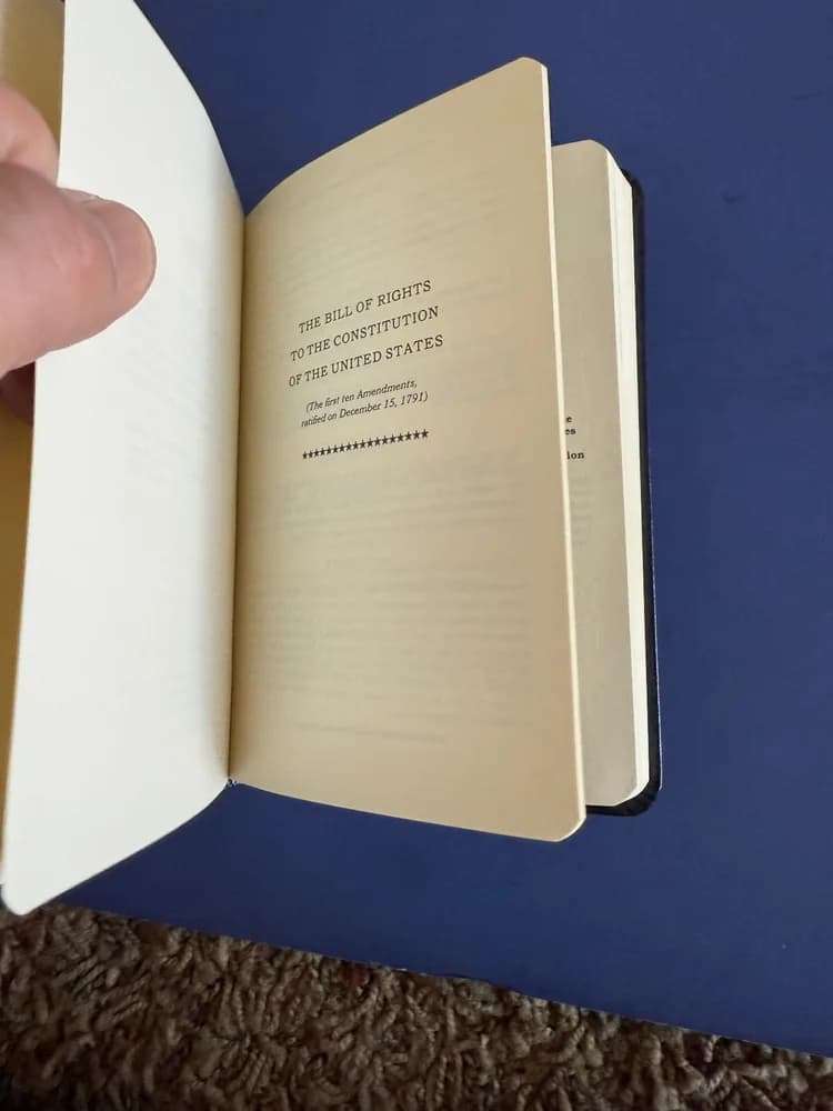 The Second Amendment Primer Les Adams 1996 Leatherette Book - Image 5