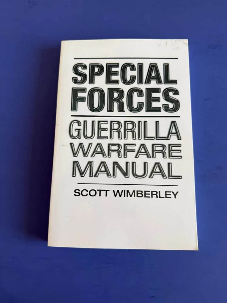 Special Forces Guerrilla Warfare Manual - Paperback By Wimberley Scott
