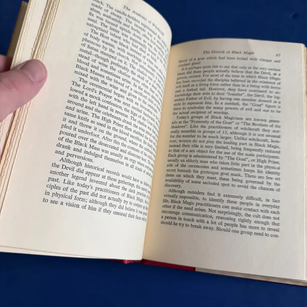 The Anatomy of Witchcraft - Peter Haning [Taplinger Publishing 1972] Occult - Image 8