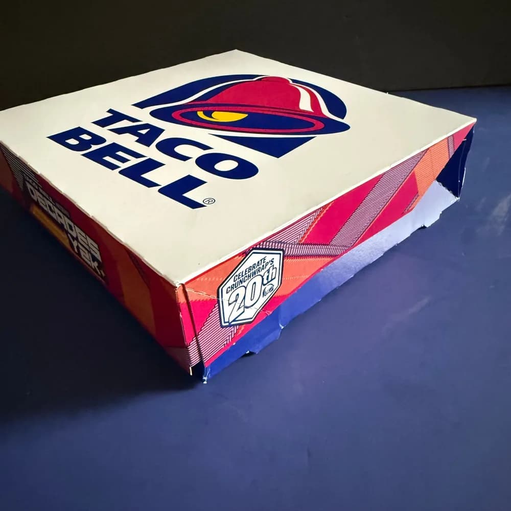 Taco Bell Box 2025 Decades Y2K Take Out Retro Bell Logo Fast Food Collectors - Image 3