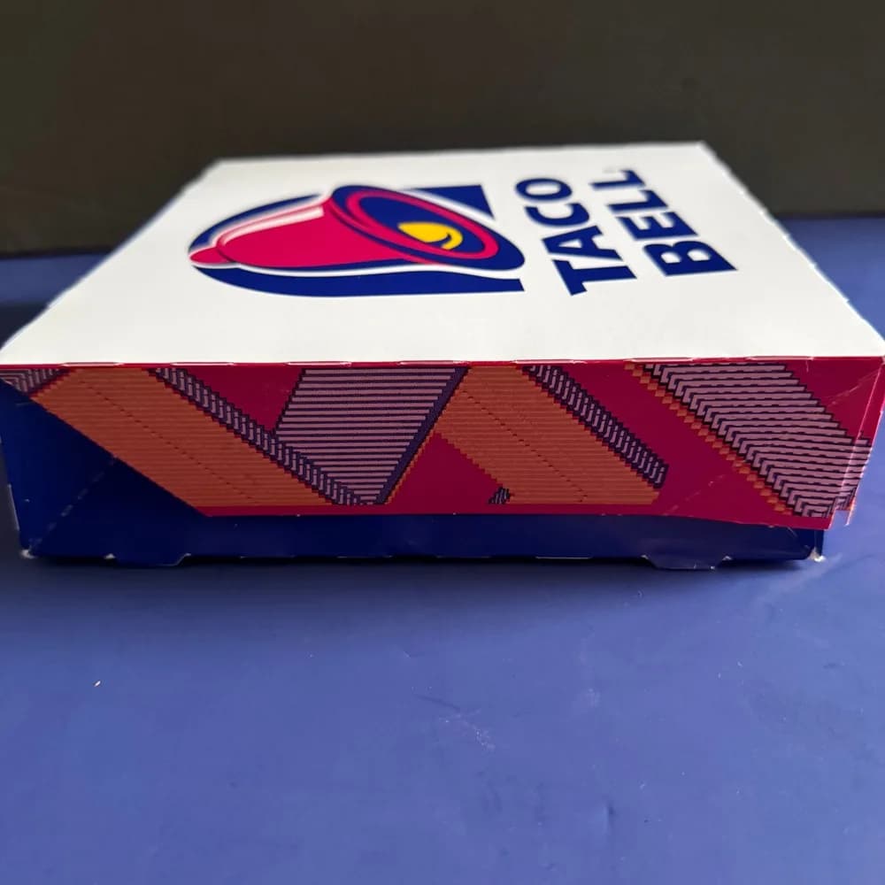 Taco Bell Box 2025 Decades Y2K Take Out Retro Bell Logo Fast Food Collectors - Image 6