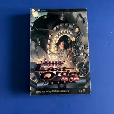 Battle Angel Alita Last Order Volume 3 by Yukito Kishiro Viz Manga Book