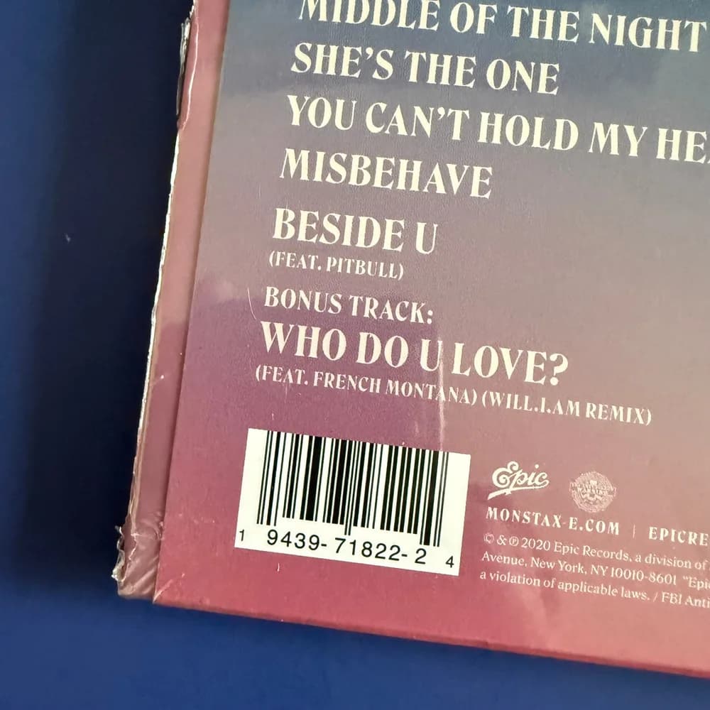 SEALED MONSTA X - ALL ABOUT LUV: STANDARD CASEMADE BOOK NEW CD - Image 3
