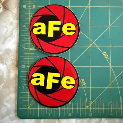 2PCS AFE POWER RACING Decal Sticker  ultra4 drags overlanding drift imsa offroad