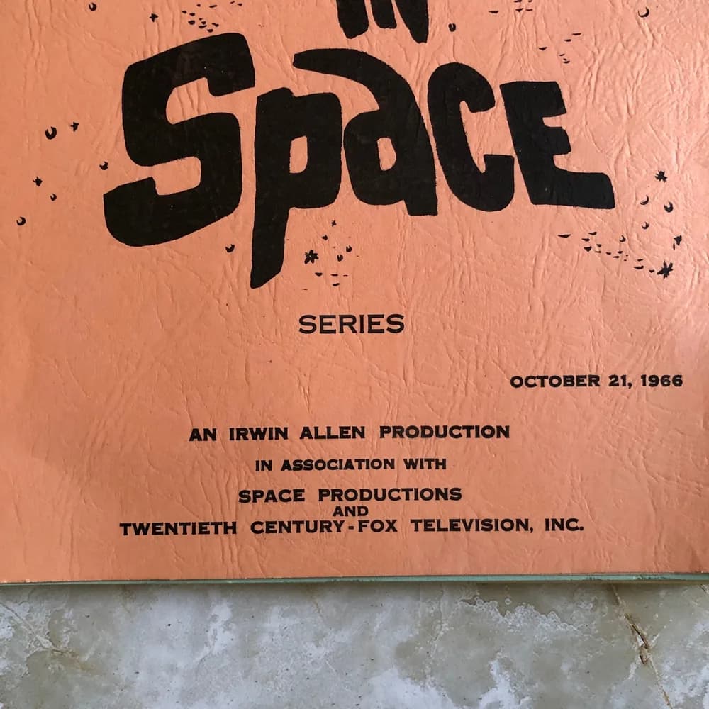 Lost in Space TV Show Original Screenplay Script 1966 "The Questing Beast" - Image 3