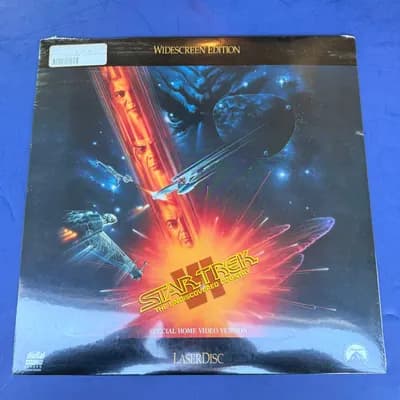 New Sealed Star Trek VI The Undiscovered Country (1992) Widescreen Laserdisc
