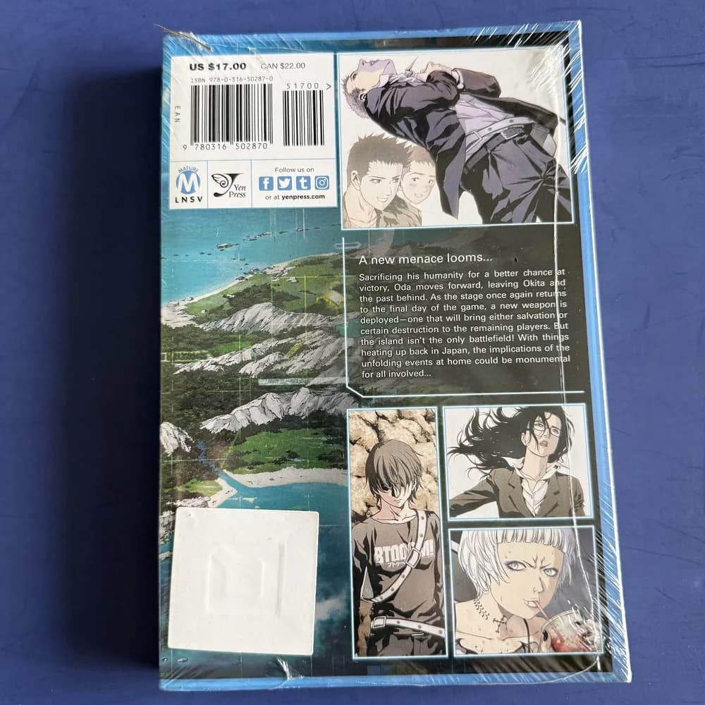 Btooom! Vol 18 by Junya Inoue (Paperback Yen Press 2017) Manga Sealed - Image 2