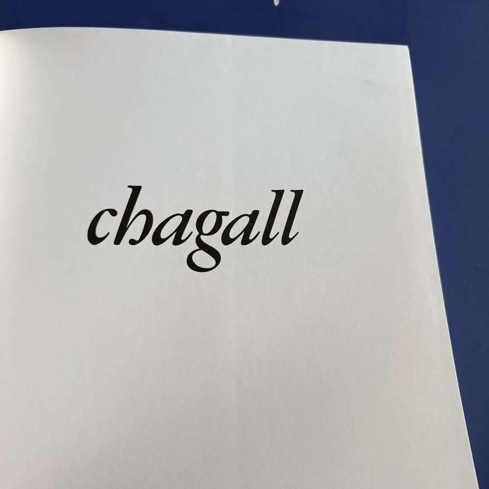 Chagall by Chagall Hardcover Coffee Table Book 1979 - Image 7