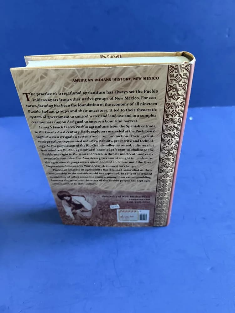PUEBLO INDIAN AGRICULTURE By James A. Vlasich - Hardcover - Image 3