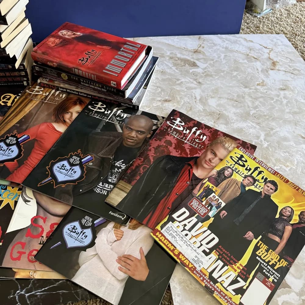 HUGE Buffy the Vampire Slayer/Angel Lot, Vintage YA HTF Horror Novels Y2K  - Image 3
