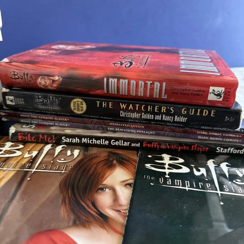 HUGE Buffy the Vampire Slayer/Angel Lot, Vintage YA HTF Horror Novels Y2K  - Image 7
