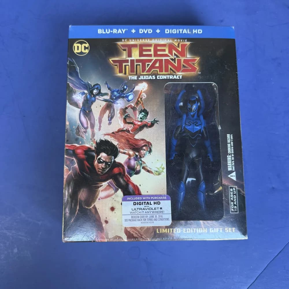 Teen Titans The Judas Contract Limited Edition 2017 BLU Ray DVD  #44942/6000