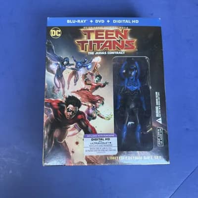 Teen Titans The Judas Contract Limited Edition 2017 BLU Ray DVD  #44942/6000