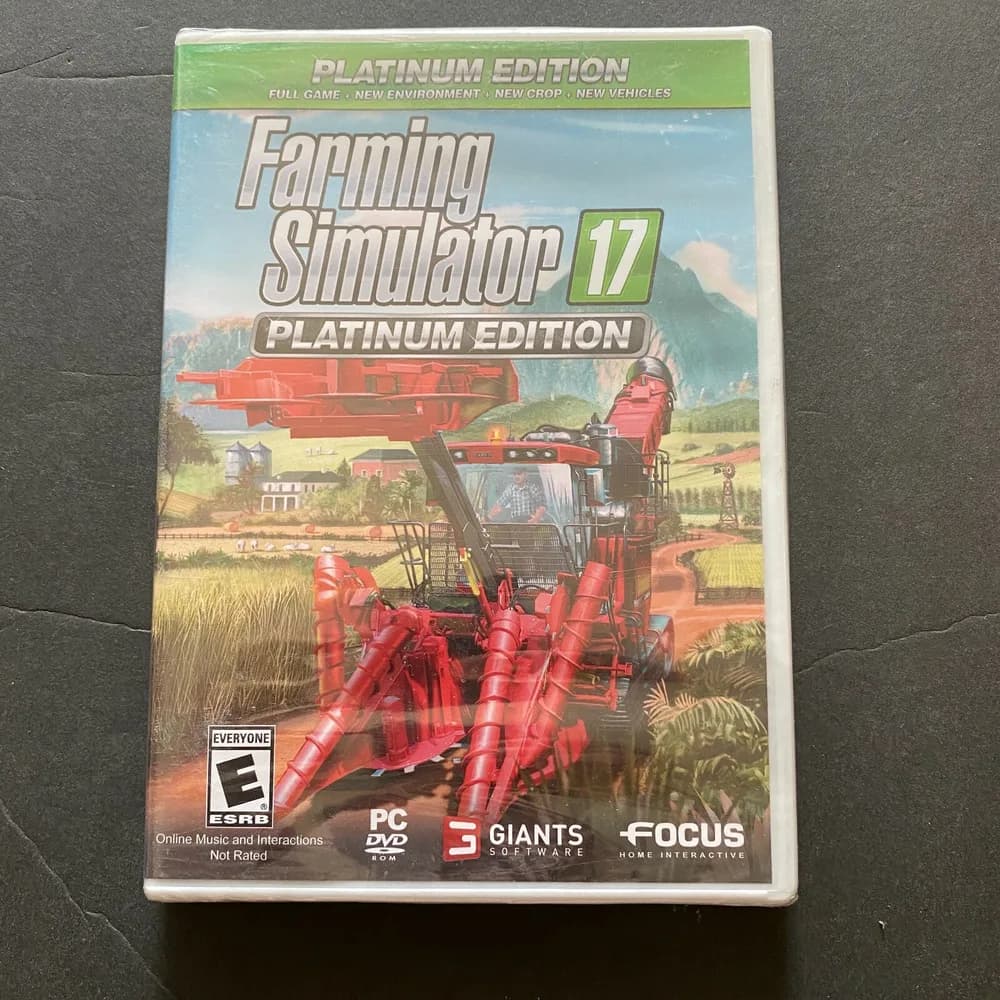 Farming Simulator 17 Platinum Edition - PC NEW SEALED