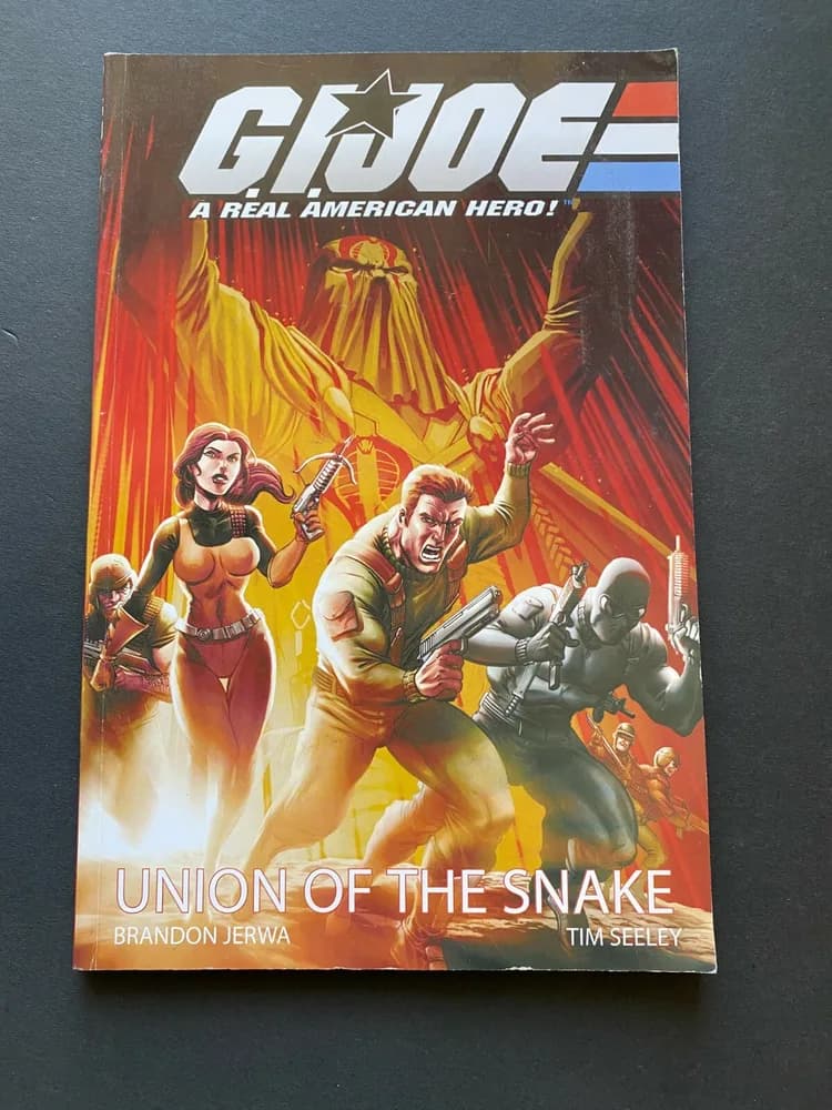 2005 Devil's Due DDP GI JOE REBORN TP #7 Jerwa, Seeley, Duke, Scarlet Snake-Eyes