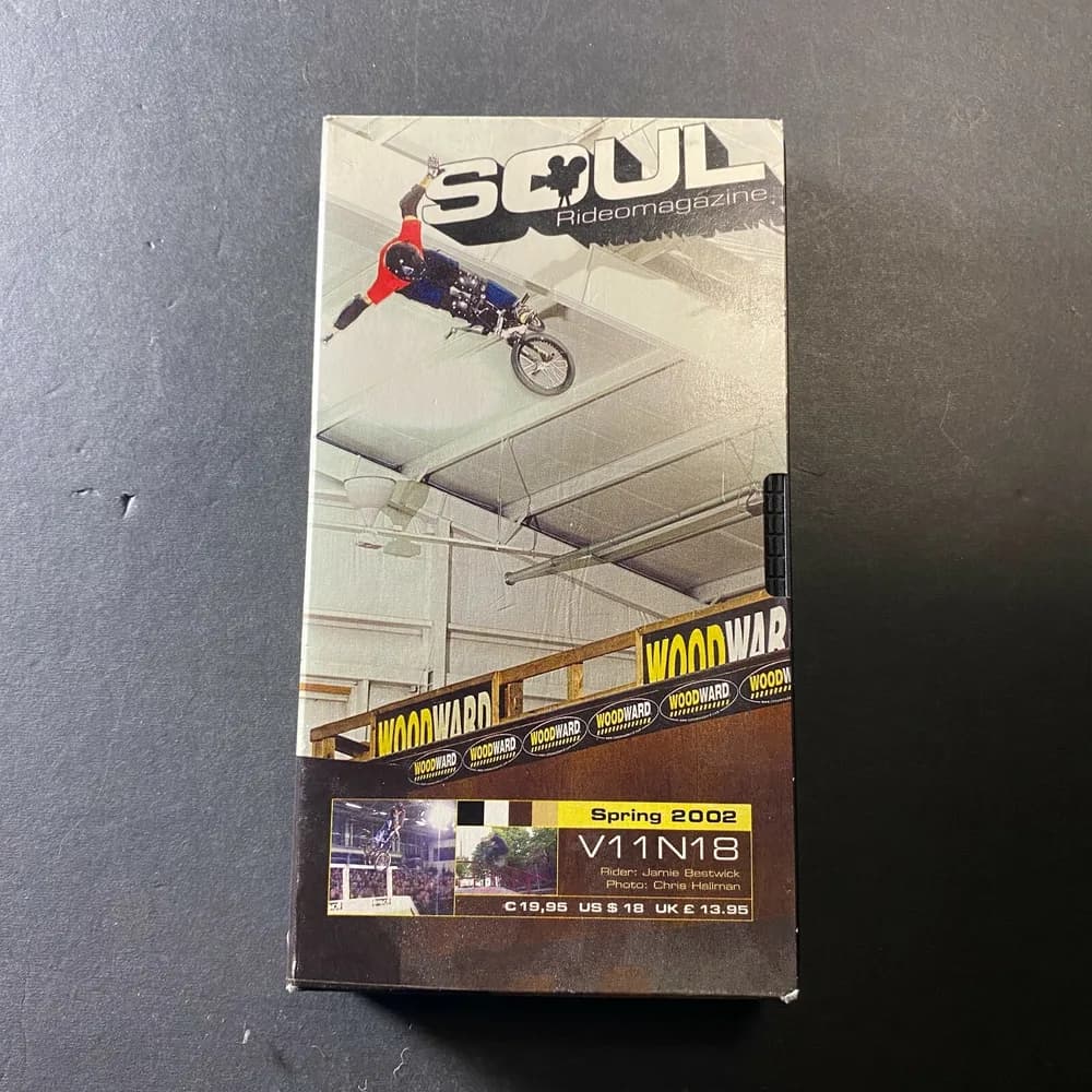 Soul Rideo Magazine BMX Video VHS Spring 2002 Vintage RARE TESTED