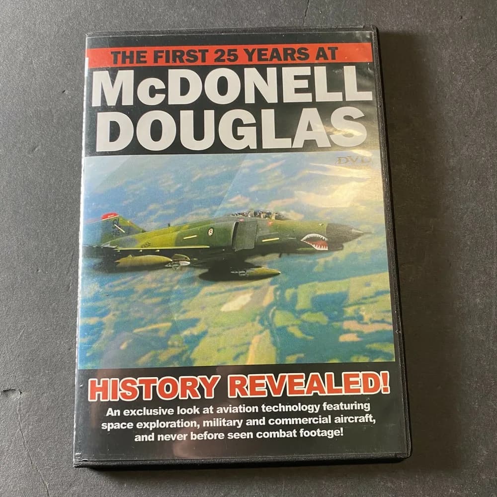 The First 25 Years At McDonell Douglas - DVD History Revealed Slim case