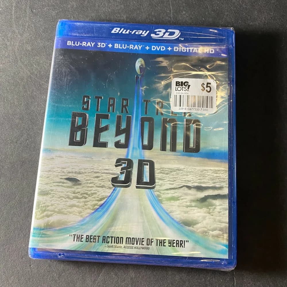 Star Trek Beyond 3D (Blu-ray/DVD) New SEALED