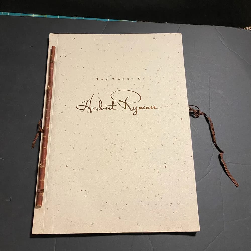 The Works of Herbert Ryman 1990 Vintage Book Walt Disney Beautiful Illustrations