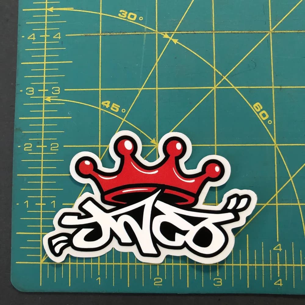 Vintage Unused JNCO Jeans Crown Sticker RARE