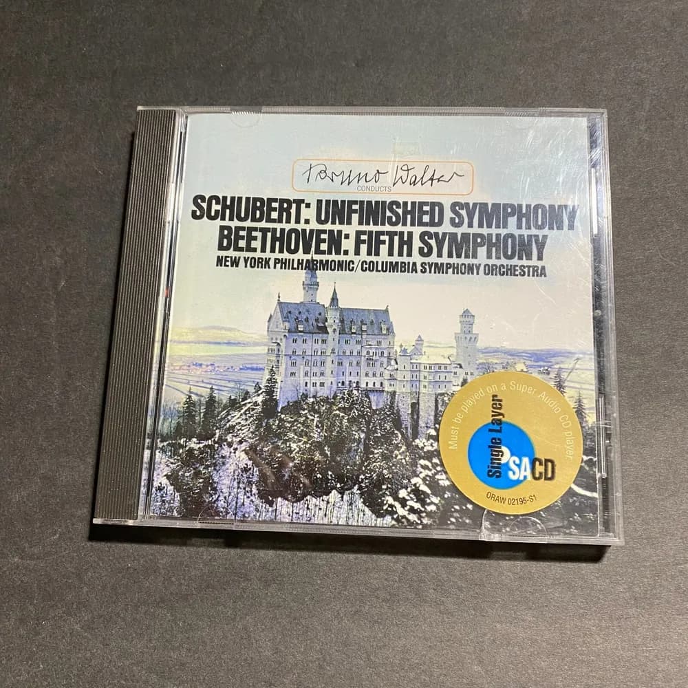 Schubert: Symphony 8; Beethoven: Symphony 5 - CD
