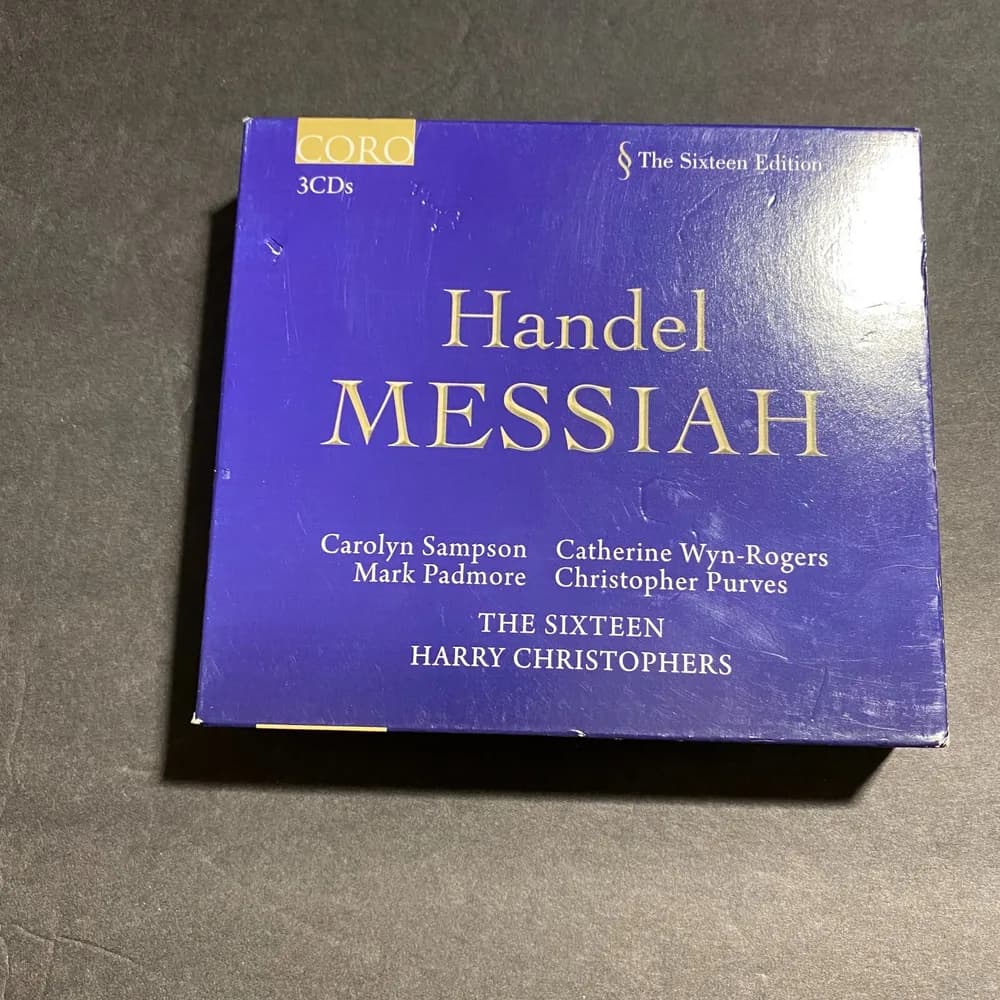 Handel, G.F. Messiah Audio CD (ex-Library) 3 discs