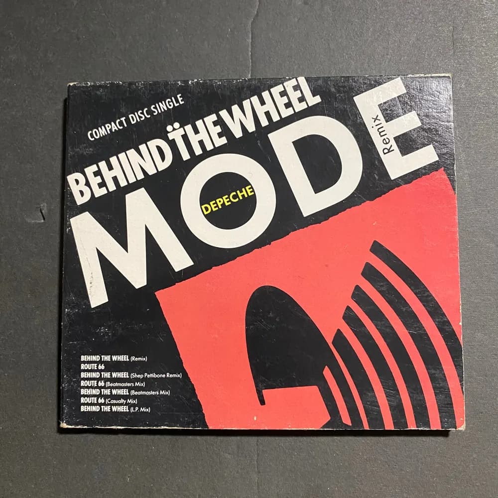 Depeche Mode - Behind The Wheel - CD - Single - Reissue - Digipak