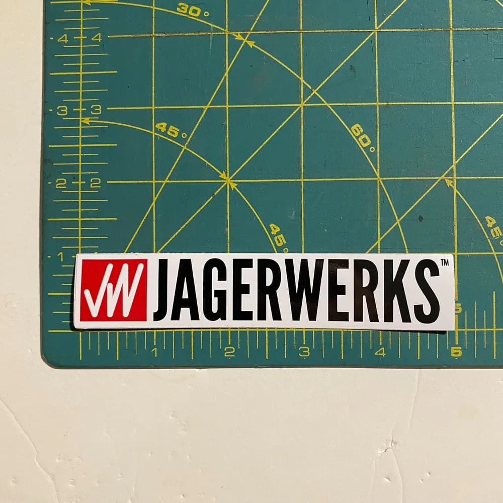 JAGERWERKS Sticker