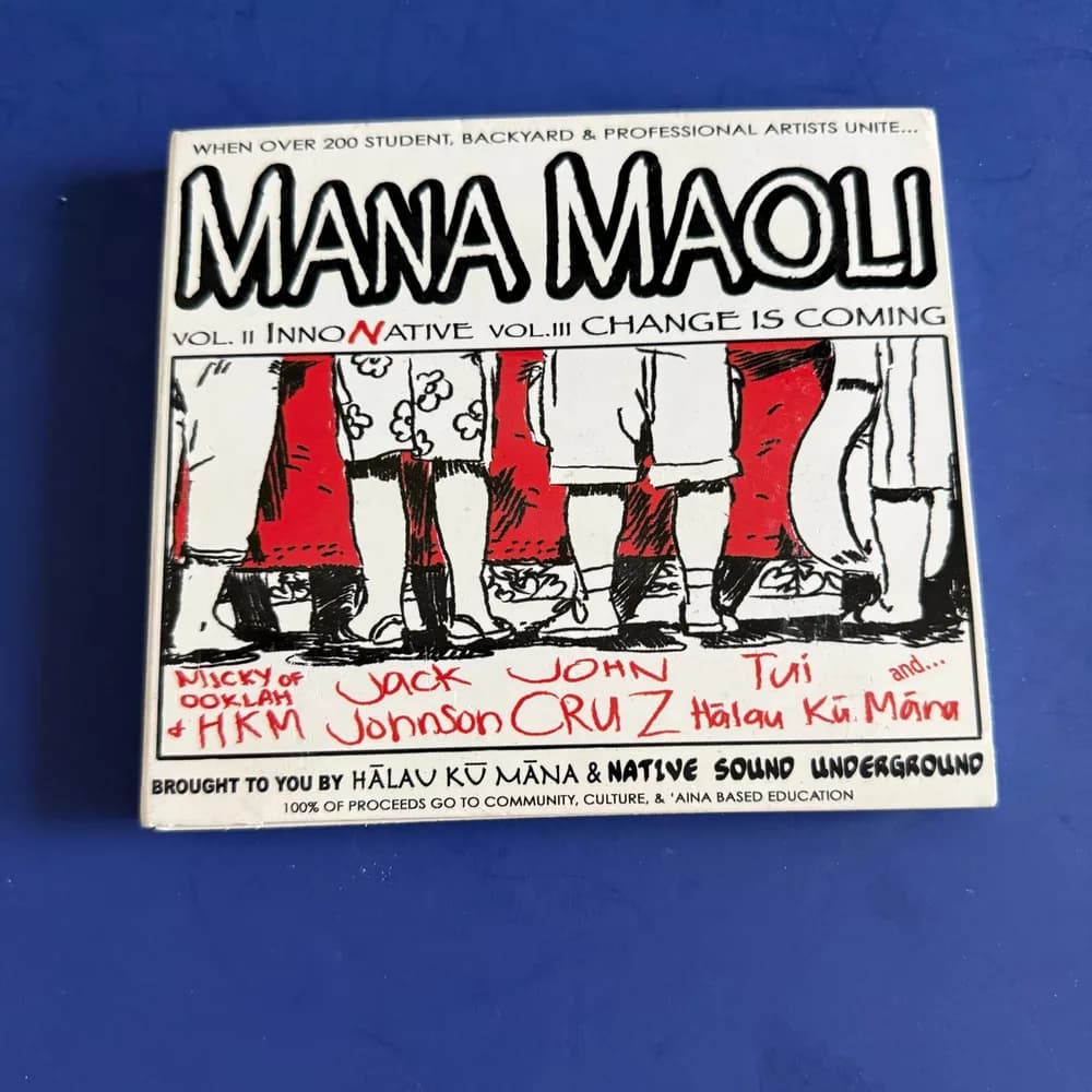 MANA MAOLI: INNO NATIVE, VOL. 2 / CHANGE IS COMING, VOL. 3 - V/A - 2 CD HAWAII🌺